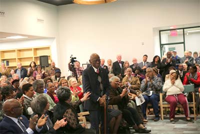 Ribbon cutting in March