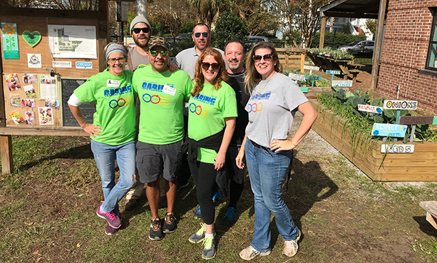 teammates at day of caring