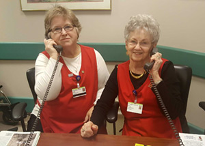 Roper St. Francis teammates wore red for National Wear Red Day