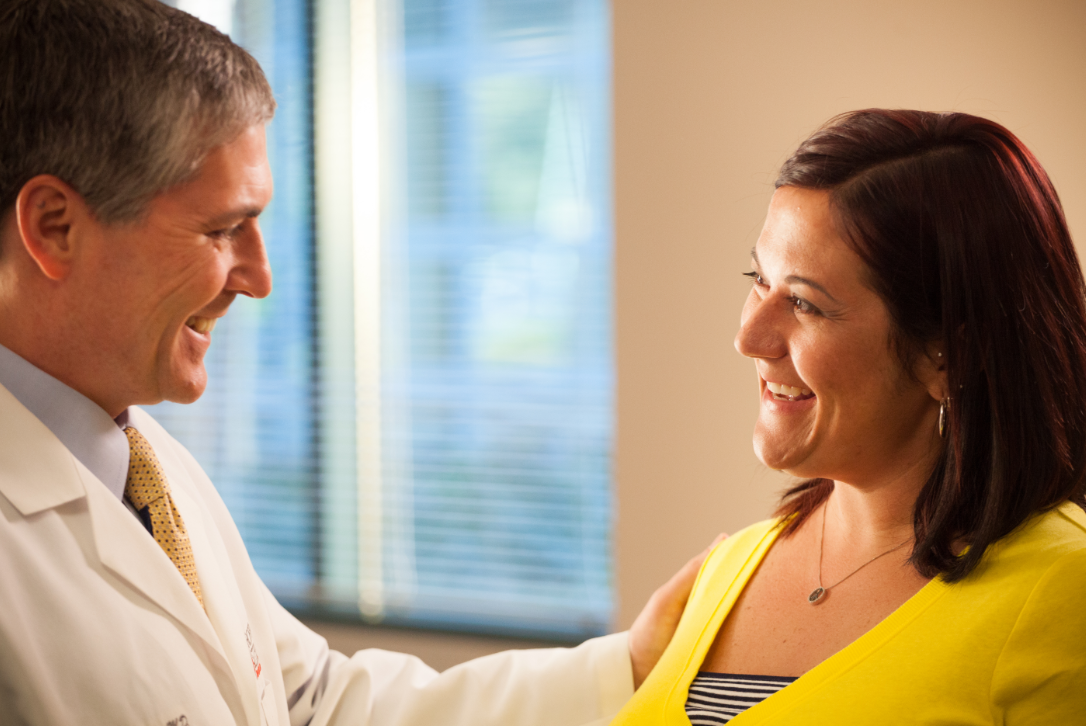 doctor with patient