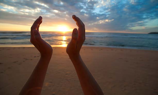 beach sunset